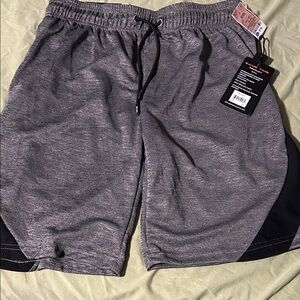 Champion Men's Heather Gray Athletic Shorts